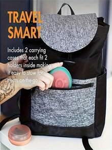 Silicone Ice Cream Pop Holder Set, Summer Ice Pop Holder, Leak-Proof Ice Cream Pop Holder With Drip Tray, Portable Kids Ice Pop Mold Tray With Carrying Case, Dishwasher - Multicolor - View 3