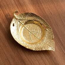 1pc Brass Cup Mat, Suitable For Gongfu Tea Ceremony, Tea Cup Holder, Heat-Resistant Metal Tea Set Accessory - Multicolor - View 47