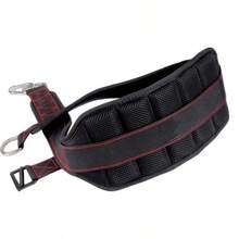 Weightlifting Pull-Up Waist Belt, Gym Dip Bar Waist Strength Training Squat Deadlift Resistance Band - Multicolor - View 8