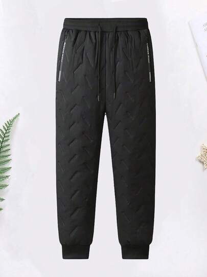 女士高腰保暖抓绒紧身裤 - 冬季保暖瑜伽裤，弹力运动跑步紧身裤，适合跑步和健身