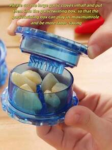 1pc Manual Garlic Press, Garlic Crusher, Peeler, Handheld Kitchen Garlic Press, Small Kitchen Tool Garlic Press, Suitable For Mincing Garlic, Onion, Ginger, Fruits, Salad, Vegetable & Fruit Processing Tool - Multicolor - View 17