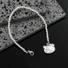 Hello Kitty Y2K Style Bracelet, Sanrio Cute KT Cat Openable Bracelet, Photo Pendant Charm Bracelet, Party Jewelry - Multicolor - View 10