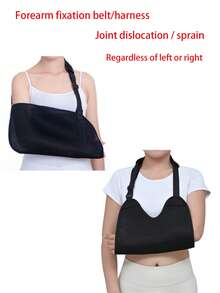 Outdoor Sports Emergency Equipment, Arm Fixing Strap, Emergency Bandage, Forearm Sling, Arm Fixing Strap, Suitable For Wrist Or Arm Injury, Joint Dislocation, Used To Fix And Support The Arm. Breathable Fabric, Can Be Used On Left Or Right, Adjustable Shoulder Strap.