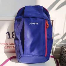 Women Fashion Backpacks - màu xanh hải quân - Xem 3