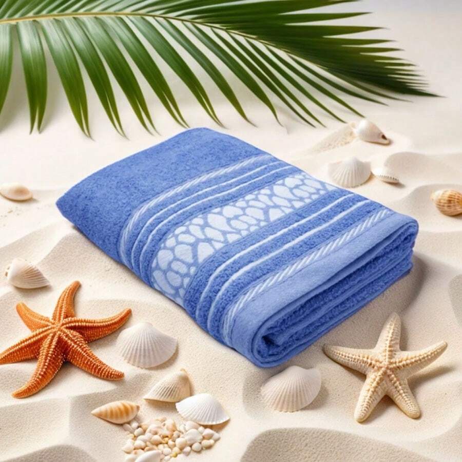 Bath Towels - Royal Blue - View 1