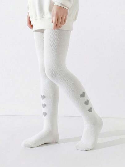 1 件装幼儿纯色紧身裤/婴儿幼儿打底裤 - 适合户外活动，舒适透气