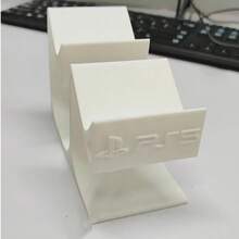 1个双游戏手柄支架，耐用塑料材质，节省空间设计，适用于PlayStation 5手柄和耳机，简约黑白配色，高品质塑料，游戏配件，紧凑设计，结构坚固，家庭娱乐视频游戏 > PlayStation 4支架套装 视频游戏 > PlayStation 4及配件 > - 彩色 - 查看 3