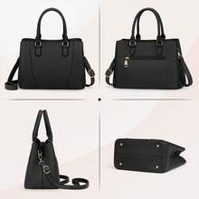 PU Leather Top-Handle Purse For Women Small Waterproof Anti-Theft Crossbody Bag, Two-Way Shoulder Handbag - Multicolor - View 6