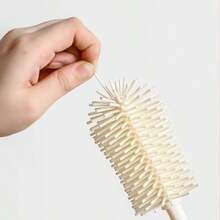 طقم فرشاة كوب متعددة الوظائف 3 في 1: فرشاة زجاجة طويلة + فرشاة تنظيف الأخاديد + فرشاة القش. كوب واحد، استخدامات متعددة، تنظيف شامل، شعيرات ناعمة، غير كاشطة، تخزين معلق، توفير مساحة. تنظيف عميق لبقع القهوة والبقايا الشاي والبقايا في الزجاجات، أداة تنظيف مطبخ أساسية! - فرشاة تنظيف متعددة الوظائف من السيليكون - مشاهدة 7