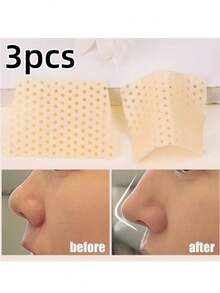 10 piezas de clips nasales autoadhesivos - Almohadillas nasales de contracción por calor a baja temperatura, soporte y fijación externa para fracturas, rinoplastia de fácil aplicación, sin residuos, antideslizante, adecuado para todos los tonos de piel - Multicolor - Ver 15