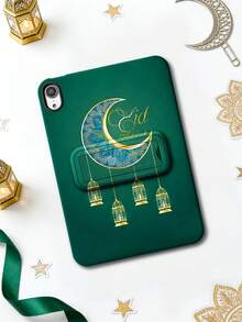 Custodia protettiva piatta con motivo floreale a cielo stellato sfumato da sogno, compatibile con Apple iPad Mini 6 7, Tab A7 9, Pad 5 5Pro, compatibile con Redmi Pad SE 11, cover protettiva dipinta amichevole per la pelle e con supporto - Multicolore - Visualizzare 1