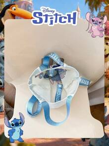 Disney 1 Pc Officially Licensed Stitch Pattern Storage Bag, Women's Cute Cartoon Candy Bag, Adjustable Shoulder Strap Crossbody Bag,For Women/Girls/Students,Ideal For Daily Use,Casual Outings, Shopping ﻿ - Multicolor - View 6