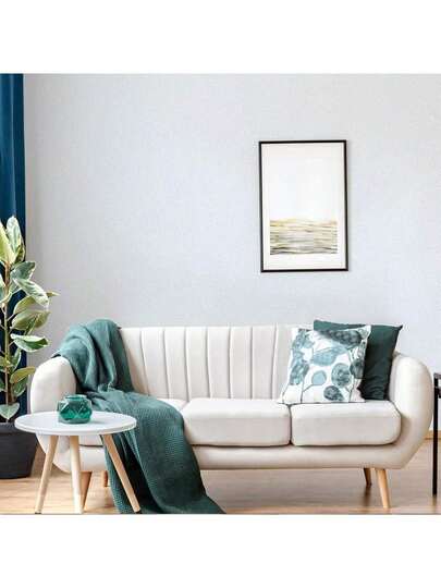 1 Roll Of Matte Solid Color Contact Paper, Waterproof Vinyl Wallpaper That Is Peeled And Pasted, Textured Wallpaper Is Suitable For Cabinets, Kitchen Furniture, Bedrooms, Bathrooms, Drawer Liners, Home Decoration Paper