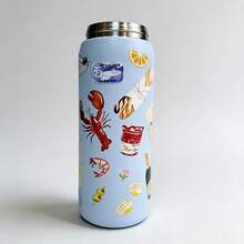 O'WALAFreeSip    24oz 710ml /32oz 950ml Cup Vacuum Flasks & Thermoses Water Bottle Drinkware Thermo Tumbler Stainless Steel Thermal Mug Cold Hot Coffee - Picnic Prep-32oz - 查看 2