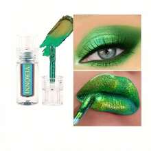 VERONNI 6 Colors Glitter Liquid Eyeshadow Chameleon Metallic Lip Gloss Long Lasting Holographic Eye Shadow Set - Nhiều màu - Xem 6