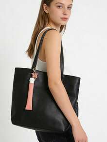 Portable Lip Balm Keychain, Non-Slip And Durable, Suitable For Various Shapes Of Lipsticks, Lip Balms, Or Perfumes. Convenient To Use Anytime, Anywhere, A Travel Essential, Stylish Lip Balm, Accessory - Multicolor - View 5