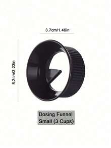 shoxil 1pc Moka Pot, Stovetop Espresso Maker, Italian Coffee Pot, 3/6 Cup Capacity Coffee Maker, Aluminum Stovetop Camping Espresso Pot, Cappuccino Or Latte Coffee Maker, Essential For Back To School - Black - View 14