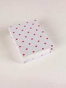 Love-Themed Printed Fabric Photo Album,Small Photo Album 4x6 100 Pockets Linen Cover Picture Book Holds 4x6 Photos For Wedding, , Family, Graduation,Valentine's Day Keepsake Book - Multicolor - View 5