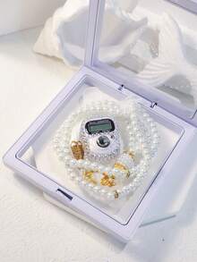 1 Stücke Strass Finger Zähler, Rosenkranz Ring, Mini Ziffernzähler zum Beten, Trainieren, Zählen, 3-teiliges Set - Verschiedenfarbig - Übersicht 11