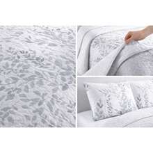 Quilt Sets - Hojas Grises - 查看 6