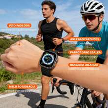 ONEEKA 1.99'' Reloj Inteligente Smartwatch Bluetooth Llamada 7 En 1 - negro - Ver 4
