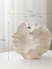 1件现代简约创意树脂花瓶装饰，适用于客厅玄关电视柜、办公桌家居装饰花盆，奢华高端艺术花盆，侘寂风格咖啡桌电视柜装饰 - 彩色 - 查看 4