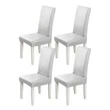 1/2/4/6件装PU防水弹力椅套，160gsm加厚款，适用于家庭、酒店、餐厅、餐椅，四季皆宜 - 彩色 - 查看 45