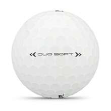 2025 Duo Soft Golf Balls White, 12 Balls - White - View 3