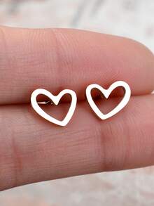 一对不锈钢小兔子耳钉，多种款式可选，包括小动物、海洋、花朵、昆虫、蝙蝠、蜘蛛网、钻石牙齿、心电图、猫狗爪印、蝴蝶、草莓、向日葵、叶子等几何图案耳钉，男女皆宜，还有章鱼、蜗牛、郁金香、心形、星星等迷你耳钉。 - 一對不鏽鋼小耳環 - 查看 67