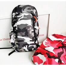 Women Fashion Backpacks - màu xanh hải quân - Xem 8