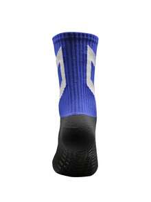 1 Pair Men's European Cup Football Socks, Anti-Slip Moisture Wicking Crew Sports Socks - Multicolor - View 6