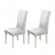 1/2/4/6件装PU防水弹力椅套，160gsm加厚款，适用于家庭、酒店、餐厅、餐椅，四季皆宜 - 彩色 - 查看 39