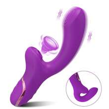 20-Mode Clitoral Suction Vibrator, Female Clitoral Suction Vacuum Stimulator, Female Sex Toy, G-Spot Clitoral Stimulator, Vibrator, Suitable For Ages 18 And Up. - Purple - View 12