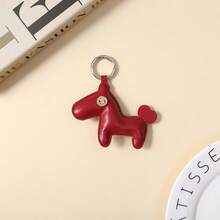 Creative Dollar Pony Leather Pendant Car Key Chain Pendant Immediately Money Horse Year Bag Pendant Wholesale - Multicolor - View 15