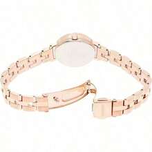 Orient LADY ROSE 时尚女士腕表 - 简约防水石英表，玫瑰金表壳/皮革表带可选。兼具时尚外观和实用功能。SWG02001Z0 - 金色 - 查看 2