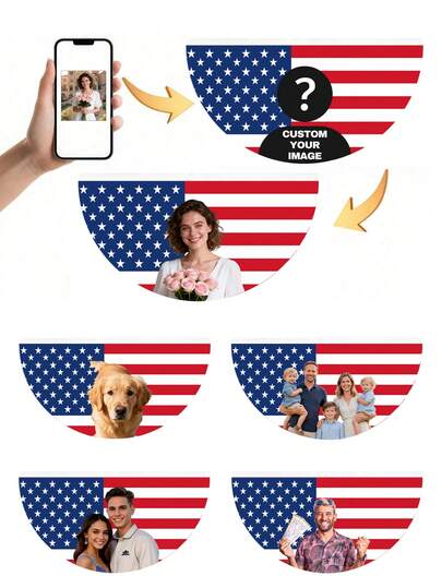 1pc Customized Flag, Personalized Flag, Outdoor Flag, Add Your Own Image/Text, Indoor/Outdoor Flag