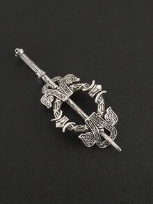 1件复洛克蝴蝶蜜蜂造型锌合金发夹头饰，四季皆宜，可作发髻延长器、发型发夹、女士发饰。 - 彩色 - 查看 17