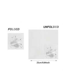 20张/包 迪斯科派对鸡尾酒餐巾纸，时尚一次性70、80、90年代派对用品，迪斯科鸡尾酒餐巾纸，适用于订婚、生日、毕业典礼、婴儿派对、情人节等场合（黑色） - 彩色 - 查看 9