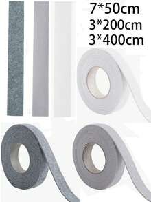 4厘米 x 3米 窗户玻璃吸水胶带，防冷凝冬季窗台滴水条，防潮密封胶带，适用于窗户、门、空调，易于安装和清洁，保持窗户清洁干燥 - 灰色 - 查看 4