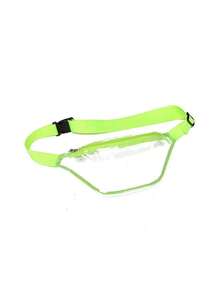 透明PVC腰包，透明体育场腰包，配有可调节肩带，可视化妆收纳包，轻便解放双手设计，多功能，可用作腰包、斜挎包和体育场包，非常适合携带手机、门票、音乐会、体育赛事和节日用品，适合音乐节爱好者、体育迷、旅行者、学生，是体育场馆活动、海滩旅行和日常通勤的理想之选。 - 彩色 - 查看 13