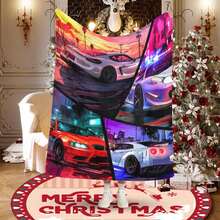 Cartoon Blanket Soft Comfortable Multifunctional Throw Cozy Bedding For Home Living Room Couch Gift - Multicolor - View 2