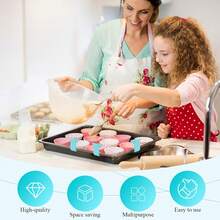 Baking Sheet Stackers Clips Easy Install Reusable Trays Stacking Holder For Freeze Dryer Trays - Blue - View 9