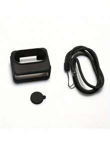 Insta360 GO3 Silicone Sleeve, Lens Cap Accessory, Protective Cover, Battery Case, Protective Shell - Black - View 4