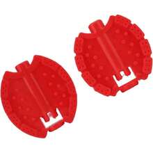 Pedal de Bicicleta para Niños, 2 Piezas Pedal de Bicicleta para Niños Triciclo de Plástico para Niños Pedales de Bicicleta Cochecito de Bebé para Niños Rueda Delantera Pedal Accesorios,40840269 - Albaricoque - Ver 6