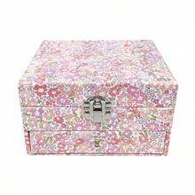 1 szt. Pudełko na pozytywkę z kwiatowym wzorem i szufladką, motyw baletnicy, papier do przechowywania biżuterii, zabawek, artykułów papierniczych, dekoracja sypialni/salonu, świetny prezent na Walentynki, urodziny, wesele, imprezę - Wielokolorowe - Zobacz 12