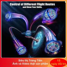 UFO Indução Inteligente Boomerang Bola Mágica Voadora Levitação Dedo Luz Brinquedos Ao Ar Livre Das Crianças - cor aleatória - Visão 2