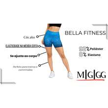 Kit 2 Shorts Degrade + Short Plain Women's - 淺藍色 - 查看 2