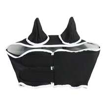 1个新款透气防蝇面罩，防蚊防蝇马用面罩，骑马配件，保护眼睛和耳朵