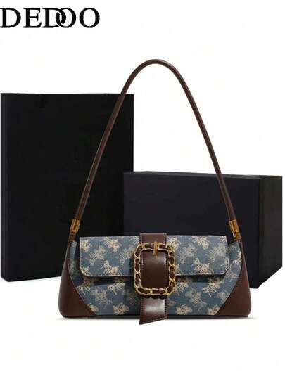 Dedoo Fashionable & Versatile Casual Underarm Quality Baguette Bag, Suitable For Daily Commute, Valentine's Day Gift, Outdoor Dates