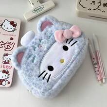 SANRIO Hộp bút Chic Ins họa tiết da báo mới, hộp đựng văn phòng phẩm đa năng cao cấp, túi đựng đồ dung tích lớn dành cho học sinh. - hộp bút chì - Xem 8